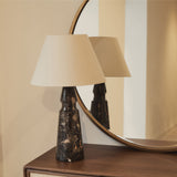 Higgins – Espelho de Parede Redondo Moderno em Metal Dourado 100cm x 100cm