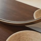 Higgins – Espelho de Parede Redondo Moderno em Metal Dourado 100cm x 100cm