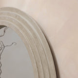 Luciana – Espelho de Parede Redondo em Betão 110cm x 110cm