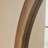 Luciana – Espelho Extra Grande de Corpo Inteiro Irregular em Madeira Quente 200cm x 115cm