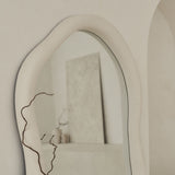 Wabi-Sabi – Espelho Irregular de Corpo Inteiro em Betão, Grande 170cm x 80cm