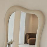 Wabi-Sabi – Espelho Irregular de Corpo Inteiro em Betão, Extra Grande 190cm x 130cm