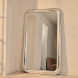 Obsidian – Espelho Retangular de Corpo Inteiro Extra Grande com Acabamento Cromado Escovado 200cm x 120cm